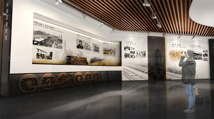 交通行业展厅设计-中交91桃色APP在线观看入囗城规划馆设计展示